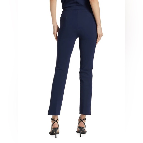 Tory Burch Vanner Everyday Cropped Stretch Pants Straight Leg - Picture 2 of 7